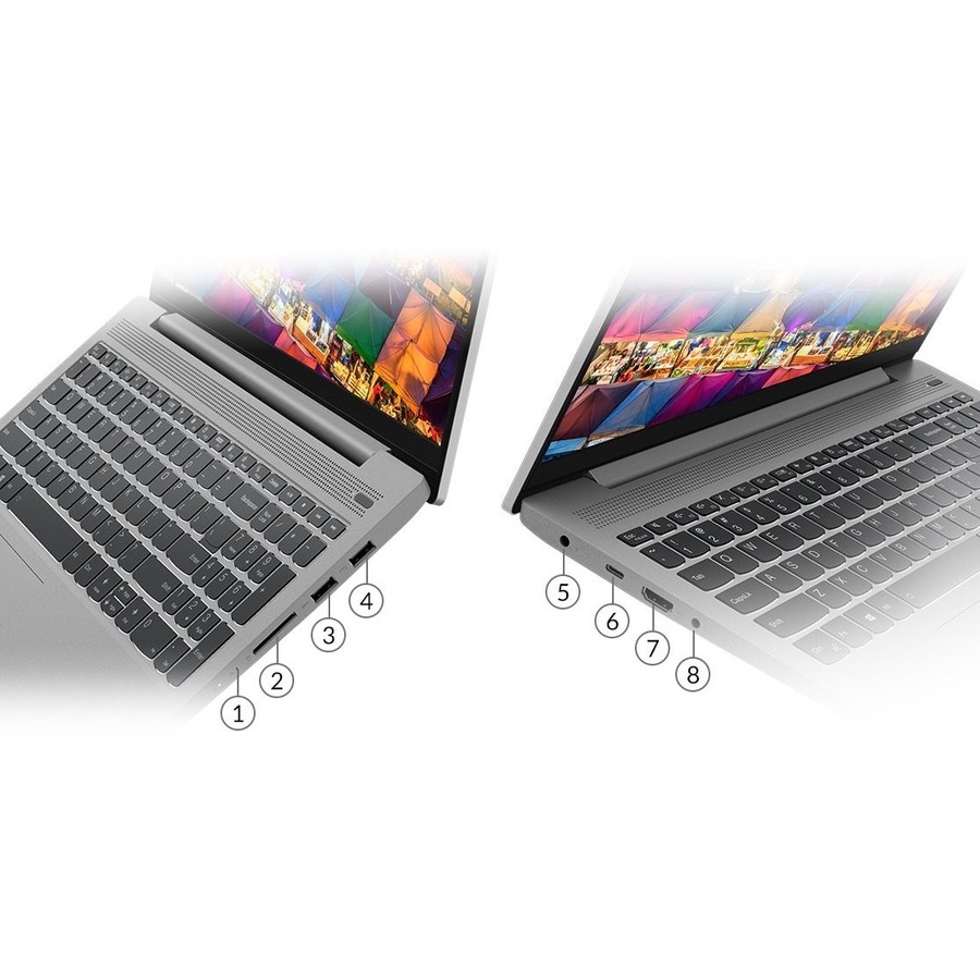 Lenovo IdeaPad 5 15ARE05 81YQ007NUS 15.6" Notebook - Full HD - 1920 x 1080 - AMD Ryzen 7 4700U Octa-core (8 Core) 2 GHz - 16 GB Total RAM - 512 GB SSD - Graphite Gray