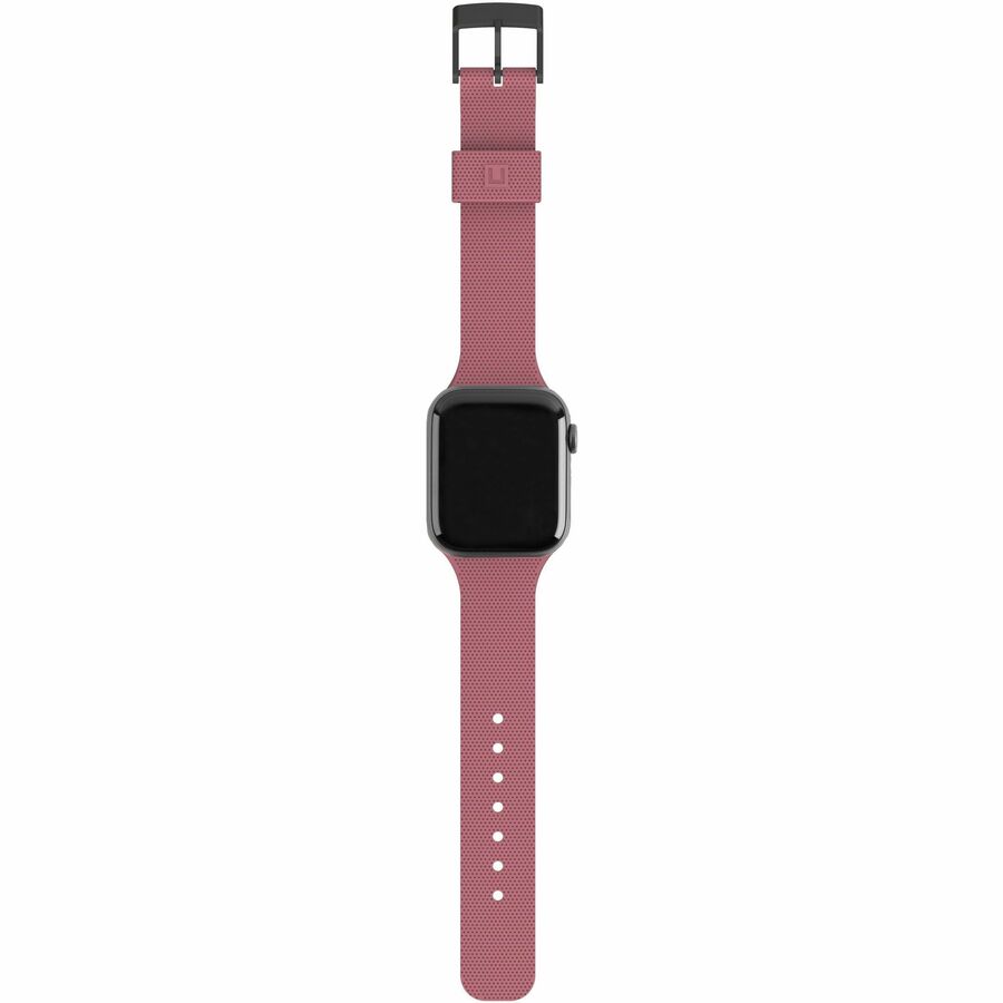 Urban Armor Gear [U] DOT Silicone Strap for Apple Watch - Dusty Rose - Dusty Rose - Silicone