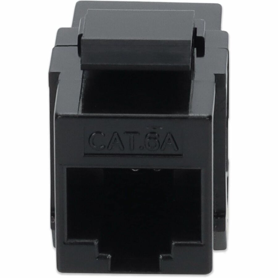 AddOn RJ-45 (Female) to RJ-45 (Female) Black Cat6A UTP Copper Connector