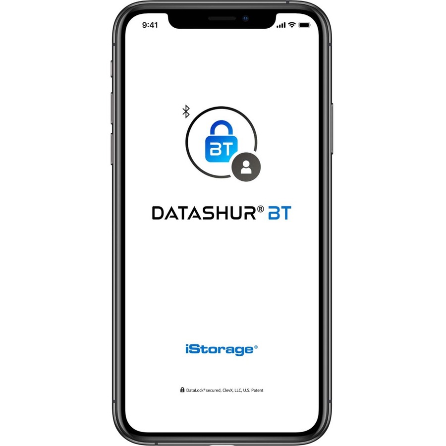 iStorage datAshur BT 128 GB | Encrypted Secure Flash Drive | Unlock using your smartphone via bluetooth | Remote Management Ready. IS-FL-DBT-256-128