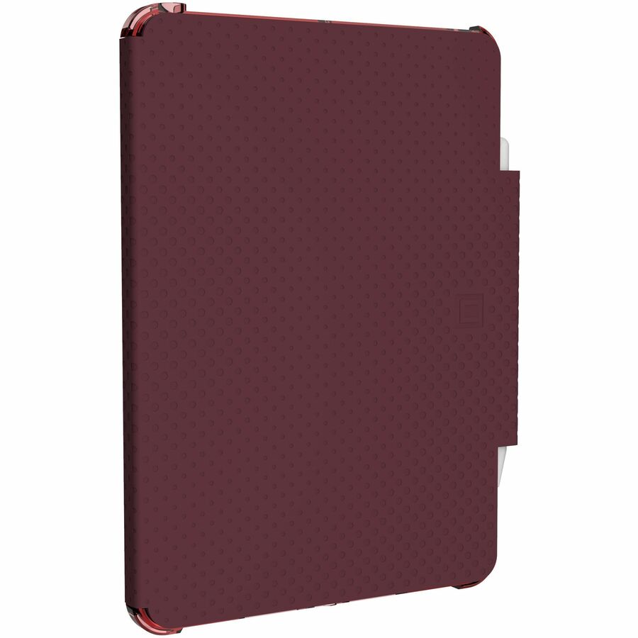 Urban Armor Gear Lucent Carrying Case (Folio) for 10.2" Apple iPad (7th Generation), iPad (8th Generation), iPad (9th Generation) Tablet, Stylus - Aubergine, Dusty Rose