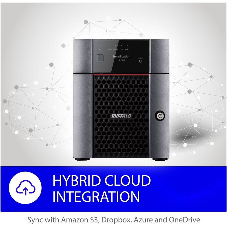 BUFFALO　TeraStation　8TB　TS3400DN0804 Compra Buffalo TeraStation 3420DN NAS de 4 Bahías, 8TB USB 3.0