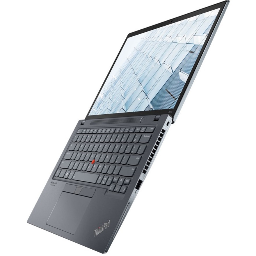 Lenovo ThinkPad X13 Gen 2 20XH0057US 13.3" Notebook - WUXGA - 1920 x 1200 - AMD Ryzen 5 PRO 5650U Hexa-core (6 Core) 2.30 GHz - 8 GB Total RAM - 256 GB SSD - Storm Gray