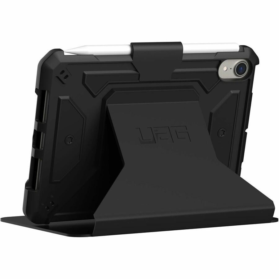 Urban Armor Gear Metropolis SE Carrying Case (Folio) Apple iPad mini (6th Generation) Tablet, Apple Pencil, Stylus - Black