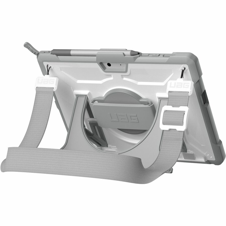 Urban Armor Gear Plasma Healthcare Carrying Case for 10.5" Microsoft Surface Go, Surface Go 2, Surface Go 3, Surface Go 4 Tablet - White, Gray