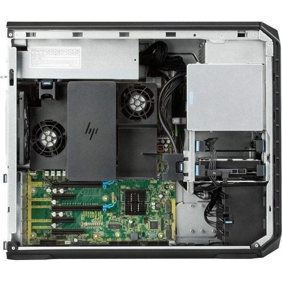 HP Z4 G4 Workstation - 1 x Intel Xeon Hexa-core (6 Core) W-2235 3.80 GHz - 16 GB DDR4 SDRAM RAM - 512 GB SSD - Mini-tower - Black