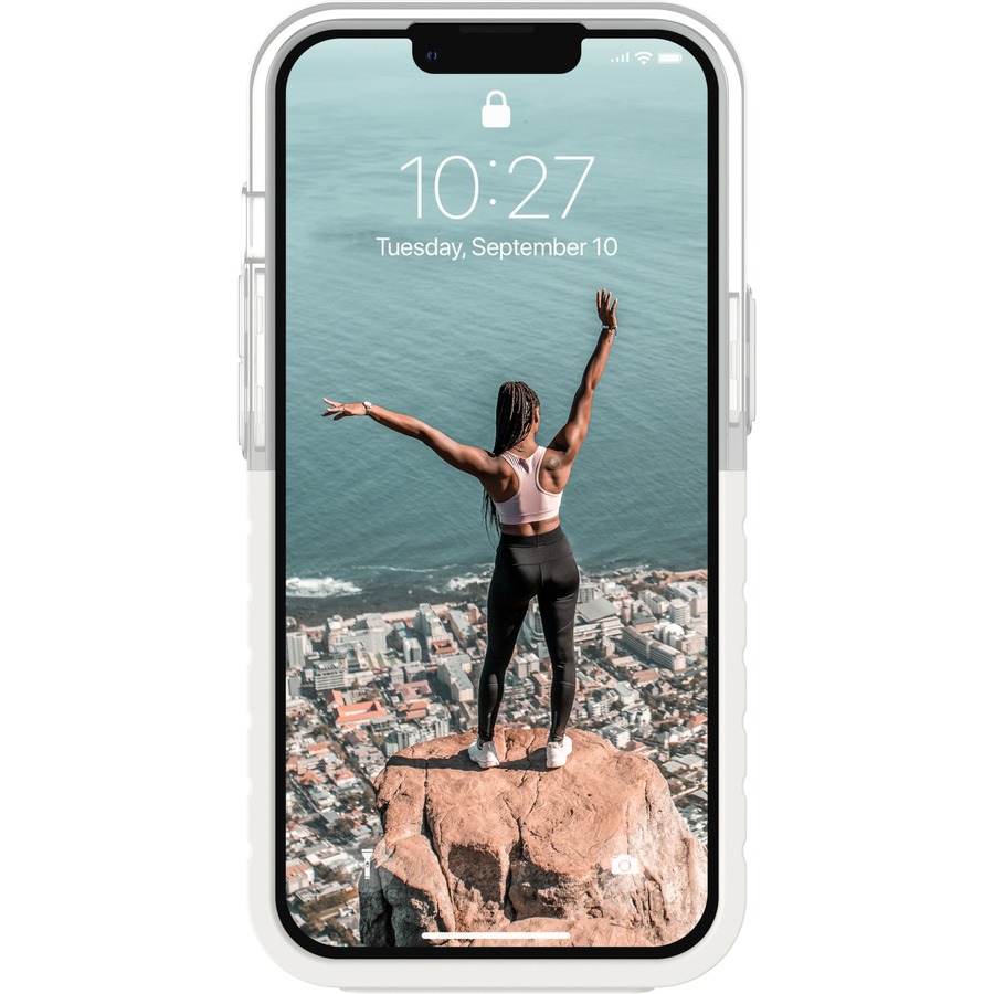 UAG protective case for Apple iPhone 13 in Dip Marshmallow finish — alternate view 7