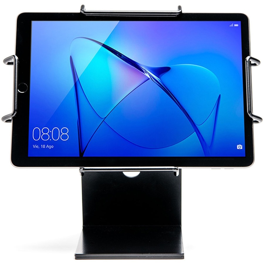 mUnite EZDesk Kiosk Tablet Stand - A single tablet kiosk stand designed for use with most tablets