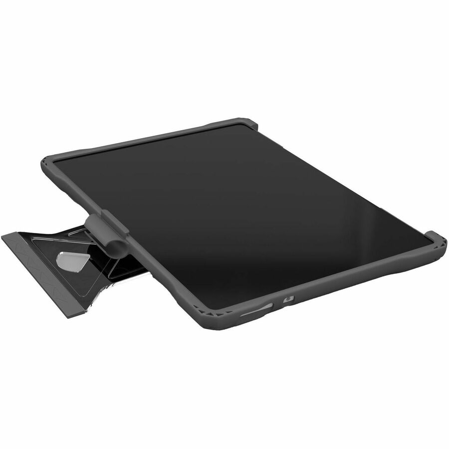 Gray rugged SHIELD EXTREME X2 case for Microsoft Surface Pro 8 with integrated screen protection and kickstand — alternate view 7