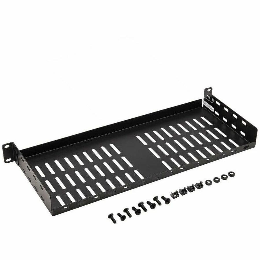Tripp Lite by Eaton SmartRack Cantilever Fixed Steel Rack Shelf - 1U, Vented, 7 in. (17.8 cm) Deep, Holds up to 40 lb. (18 kg)