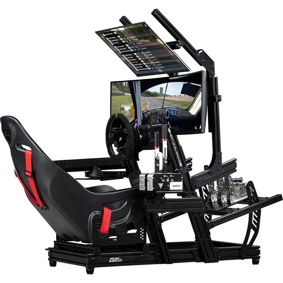 Next Level Racing TElite Lite Front & Side Mount Edition - Aluminum, Carbon Steel