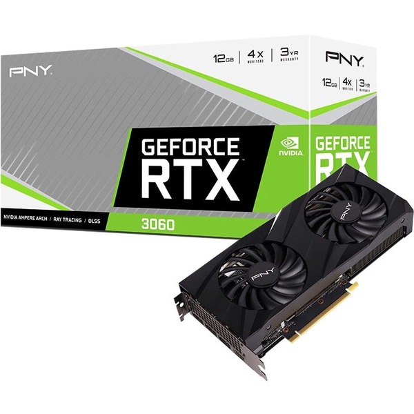 PNY GeForce RTX 3060 12GB VERTO Dual Fan Graphics Card