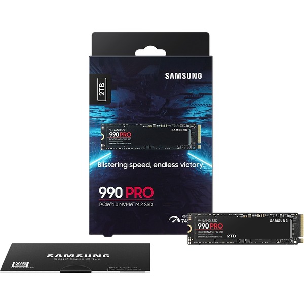 SAMSUNG 990 Pro 2TB M.2 NVMe PCIe 4.0 Solid State Drive