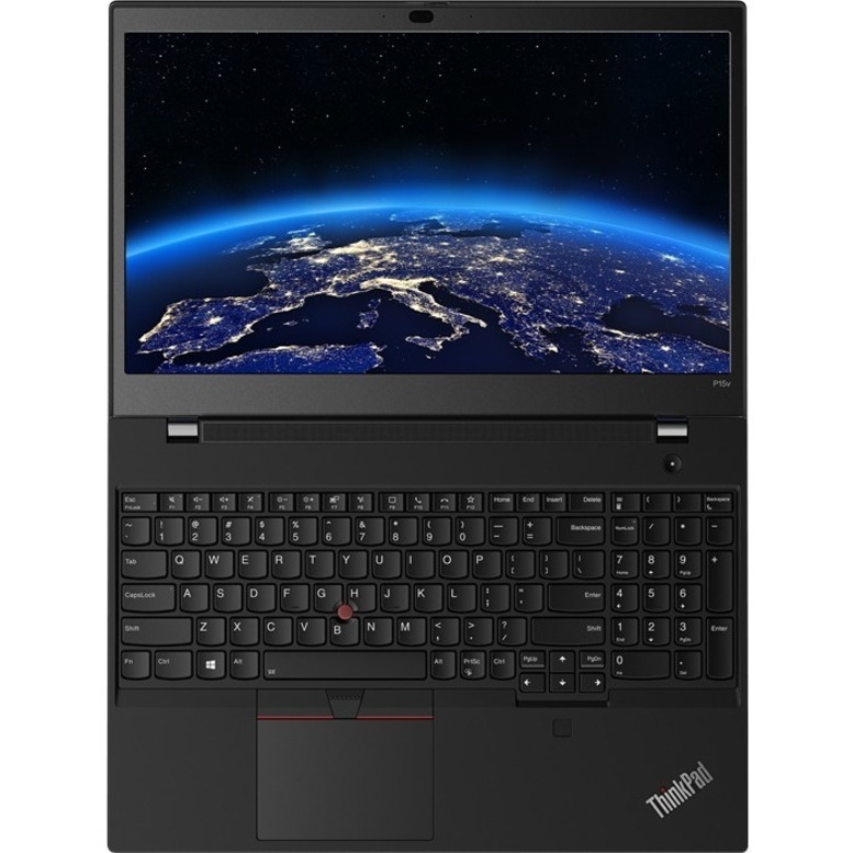 Lenovo ThinkPad P15v G2 21A9S08M00 15.6" Mobile Workstation - 4K UHD - Intel Core i7 11th Gen i7-11800H - 32 GB - 1 TB SSD - English Keyboard - Black