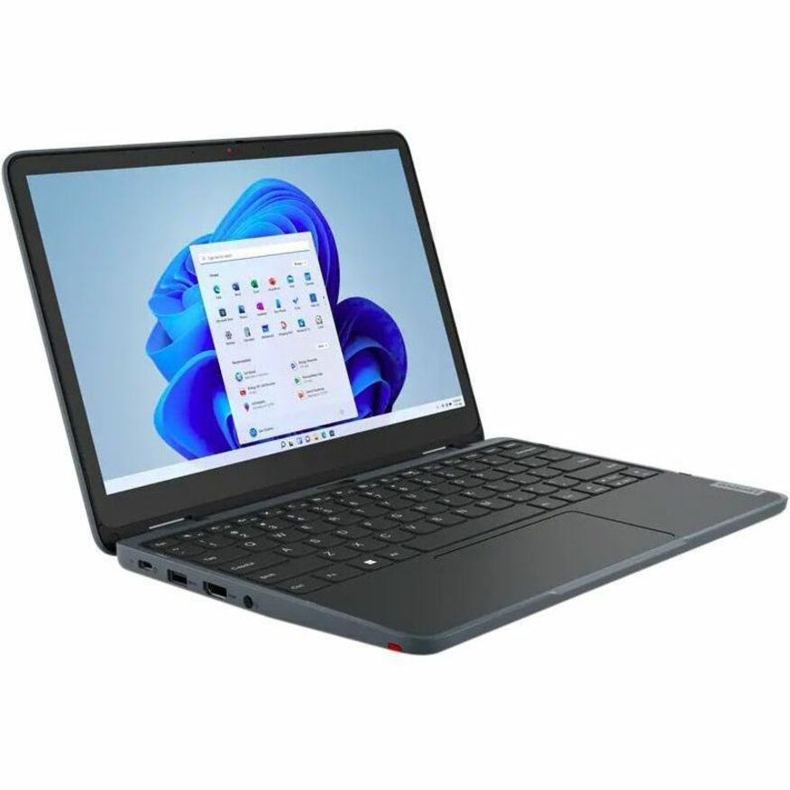 Lenovo 500w Yoga Gen 4 82VQ0007US 12.2" Touchscreen Convertible 2 in 1 Notebook - WUXGA - 60 Hz - Intel N-Series N200 - 8 GB - 128 GB SSD - English Keyboard - Slate Gray