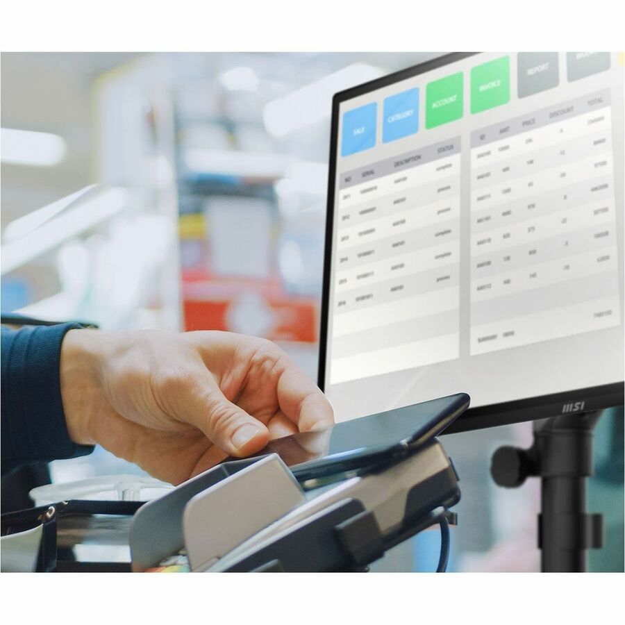 MSI Pro PRO AP222T 13M PRO AP222T 13M-059US All-in-One Computer - Intel Core i3 13th Gen i3-13100 - 8 GB - 512 GB PCI Express NVMe SSD - 21.5" Full HD Touchscreen - Desktop - Black