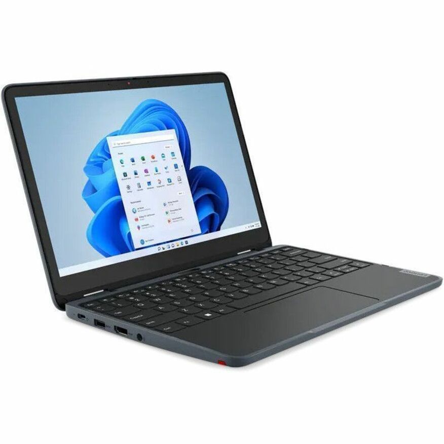 Lenovo 300w Yoga Gen 4 82VM0018US 11.6" Touchscreen Convertible 2 in 1 Notebook - HD - 60 Hz - Intel N-Series N200 - 8 GB - 128 GB SSD - English Keyboard - Slate Gray