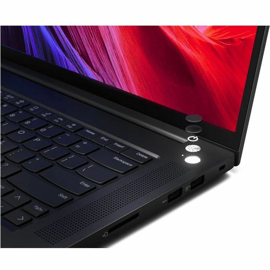 Lenovo ThinkPad P1 Gen 6 21FV001FUS 16" Notebook - WQXGA - 165 Hz - Intel Core i7 13th Gen i7-13700H - 16 GB - 512 GB SSD - English Keyboard - Black Paint