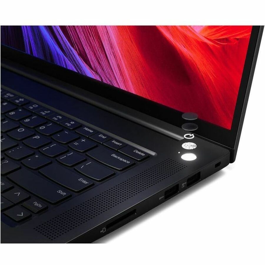 Lenovo ThinkPad P1 Gen 6 21FV001CUS 16" Notebook - WQXGA - Intel Core i9 13th Gen i9-13900H - vPro Technology - 32 GB - 1 TB SSD - English Keyboard - Black Paint