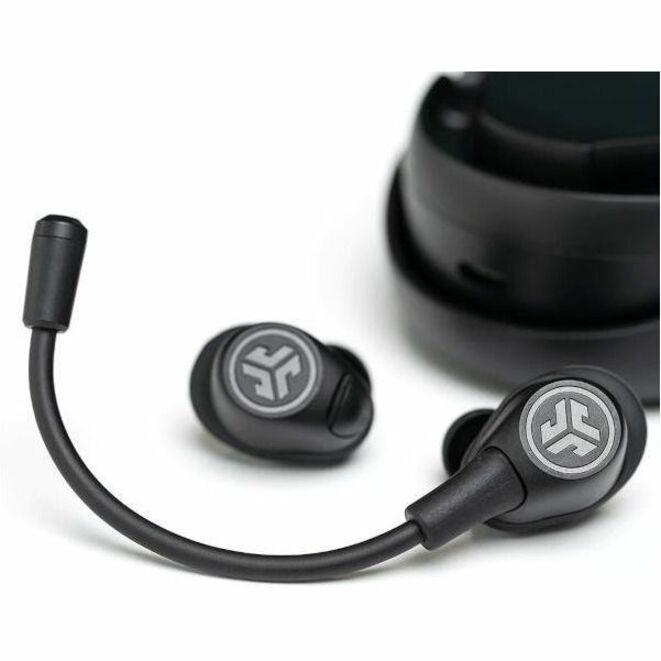 JLab Work Buds in-ear headset with boom microphone — alternate view 7