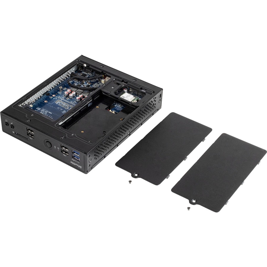Shuttle XPC slim DS20U Barebone System - Slim PC - Socket BGA-1528 - 1 x Processor Support - Celeron 5205U 1.90 GHz Dual-core (2 Core)