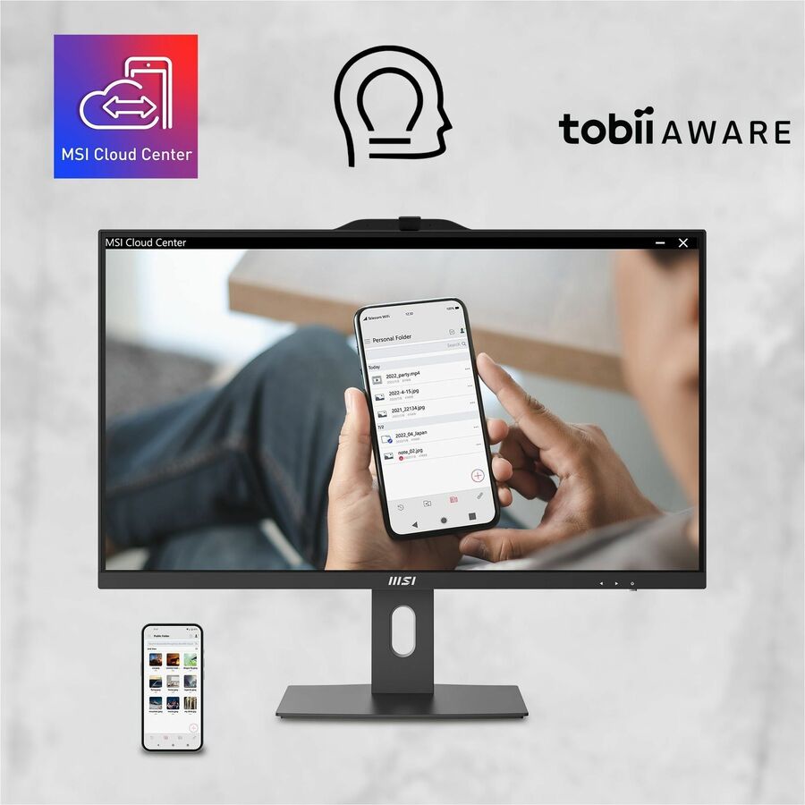 MSI PRO AP272P 14M-603US All-in-One Computer - Intel Core i5 14th Gen i5-14400 - 8 GB - 1 TB SSD - 27" IPS Full HD - Desktop - Black - W11 - 1Y Warranty