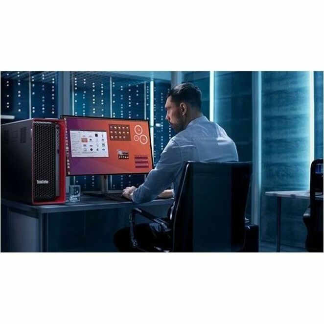 Lenovo ThinkStation P8 30HH003PUS Workstation - 1 Ryzen Threadripper PRO 7965WX - 32 GB - 1 TB SSD