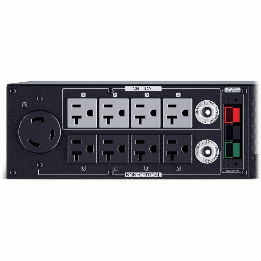 CyberPower PDU41116 Single Phase 100 - 120 VAC 15A Switched PDU