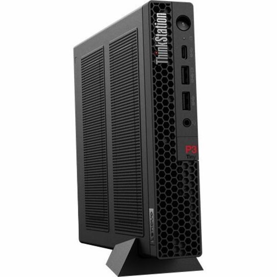 Lenovo ThinkStation P3 30H00078US Workstation - 1 Core i5 14th Gen i5-14500 - vPro Technology - 32 GB - 1 TB SSD - Tiny - Black