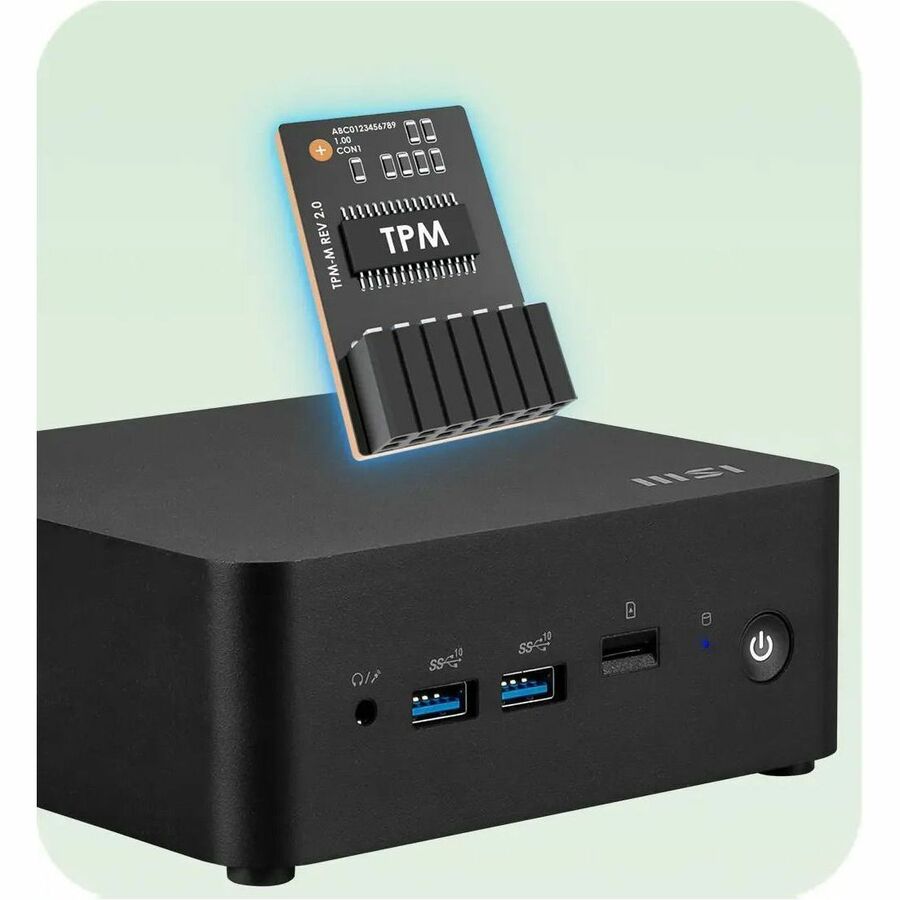 MSI Cubi NUC 010BUS Mini PC Barebone, Intel Core 5-120U, Non-OS, 3Y Advanced Replacement