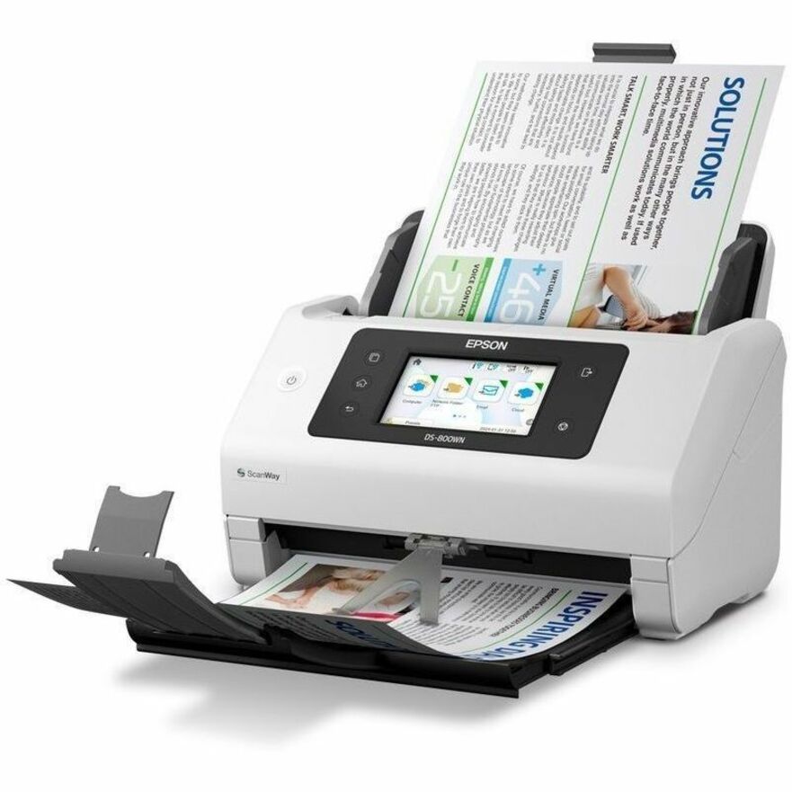 Epson WorkForce DS-900WN Cordless Sheetfed Scanner - 600 x 600 dpi Optical