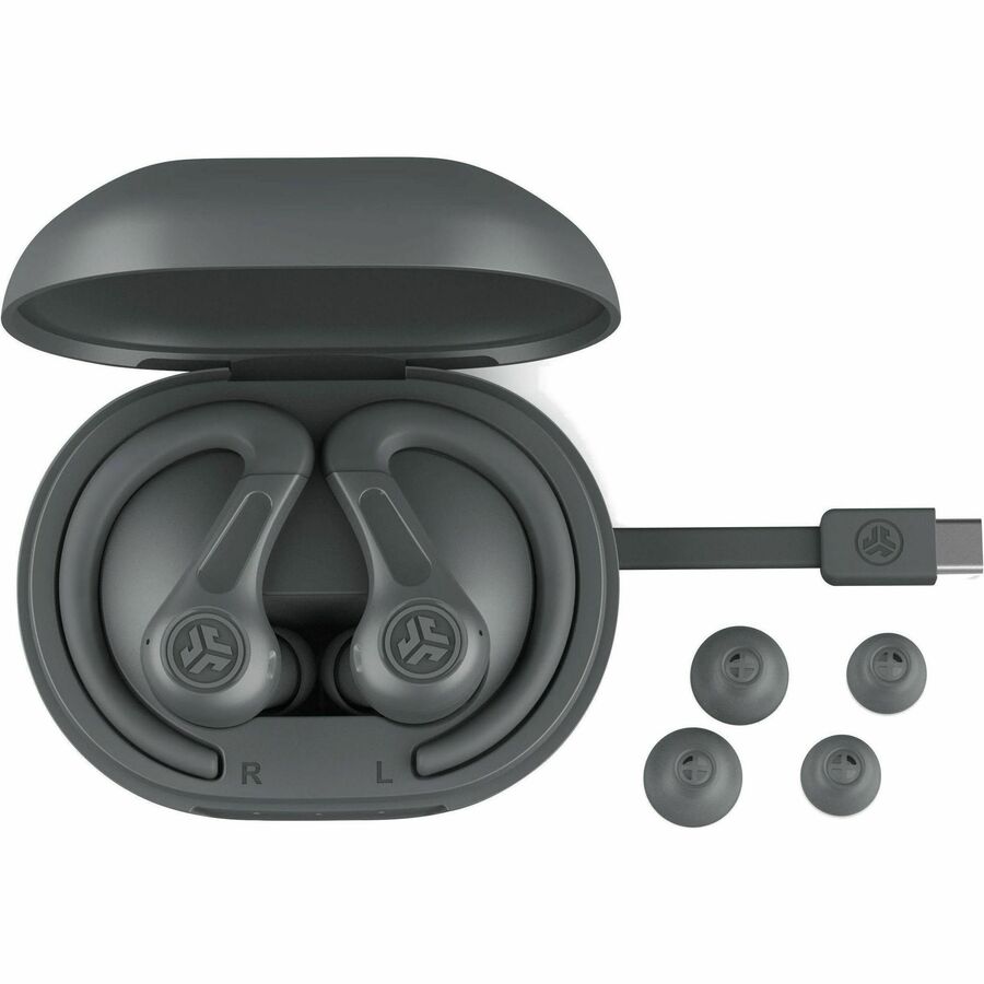 JLab JBuds Sport ANC 4 earbuds in Black with wireless in-ear design — alternate view 7