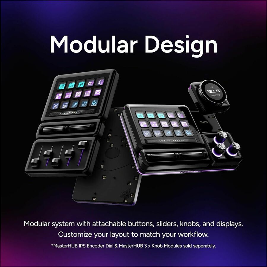 MasterHUB Creator Kit: Fully Modular Allows You to Customize with