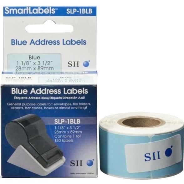Seiko Blue Address Label