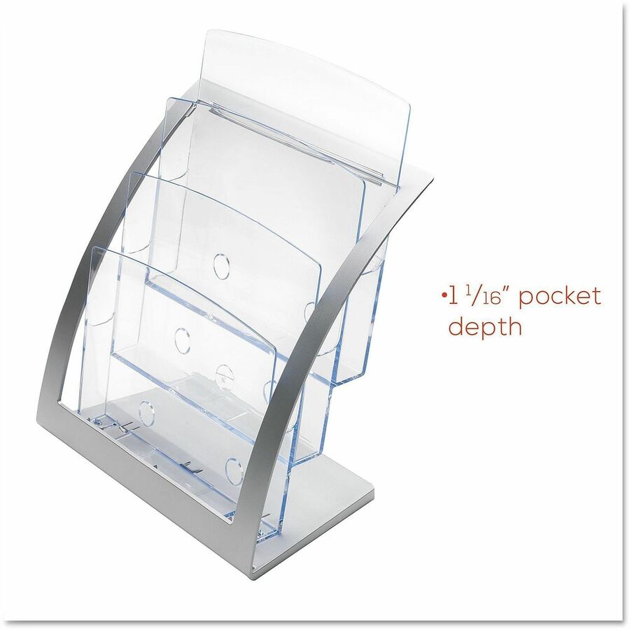 Deflecto Contemporary Literature Holder