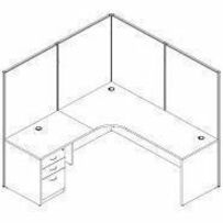 Lorell - Cabinet de fichiers fixes boîte/boîte/fichier de la s&eacute;rie Essentials