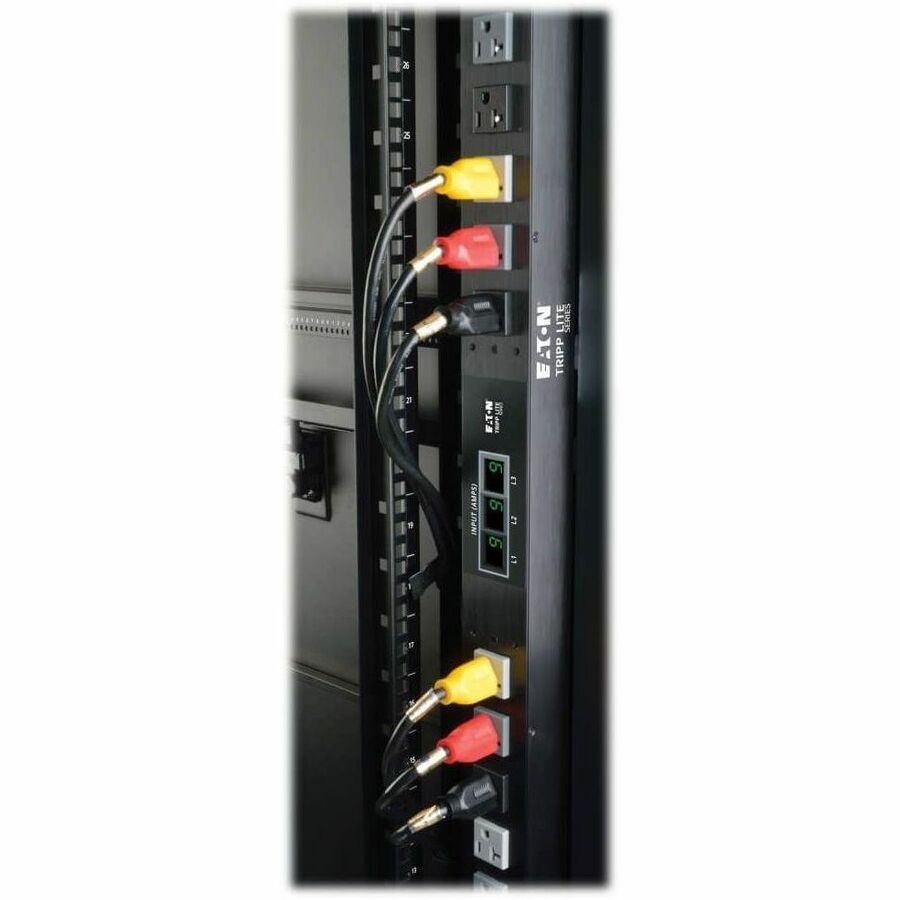 Tripp Lite by Eaton PDU 1.5kW Single-Phase Local Metered PDU 100-127V Outlets (14 5-15R) 5-15P 15 ft. (4.57 m) Cord 0U Vertical 36 in.