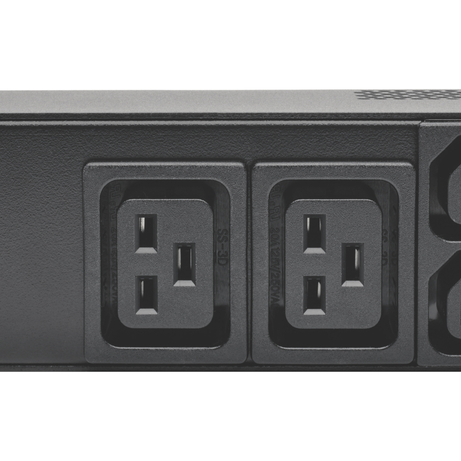 Tripp Lite by Eaton PDU 7.7kW Single-Phase Local Metered PDU 200-240V Outlets (8 C19 and 40 C13) IEC-309 32A Blue Input 10 ft. (3.05 m) Cord 0U Vertical TAA 70 in.