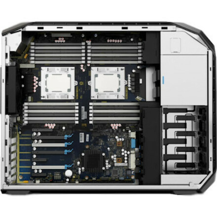 HP Z8 G4 Workstation - Intel Xeon Silver Dodeca-core (12 Core) 4214 2.20 GHz - 32 GB DDR4 SDRAM RAM - 1 TB HDD - 256 GB SSD - Tower - Black
