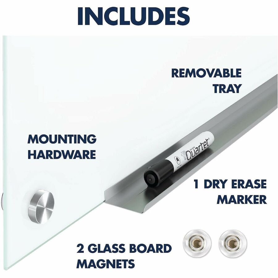 Quartet Infinity Magnetic Glass Dry-Erase Board