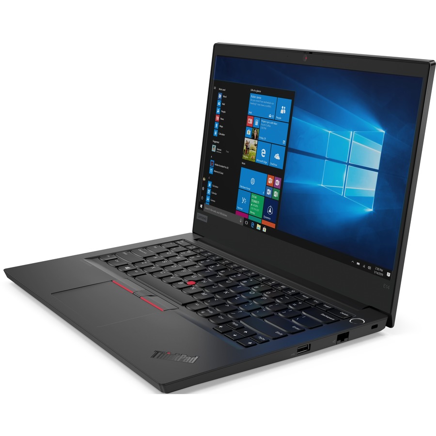 Lenovo ThinkPad E14 20RA0052US 14" Notebook - 1920 x 1080 - Intel Core i7 10th Gen i7-10510U Quad-core (4 Core) 1.80 GHz - 8 GB Total RAM - 500 GB HDD - Black