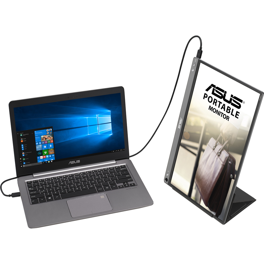 Asus ZenScreen MB16ACE 16" Class Full HD LCD Monitor - 16:9 - Dark Gray