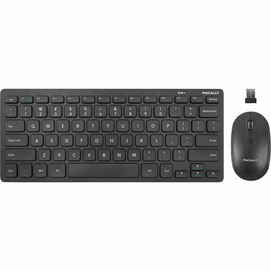 Macally RF Wireless Keyboard and Mouse For Windows PC