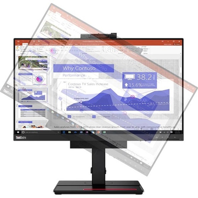 Lenovo ThinkCentre Tiny-In-One 24 Gen 4 24" Class LCD Touchscreen Monitor - 16:9