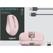 Logitech MX Anywhere 3 - Darkfield - Wireless - Bluetooth/Radio Frequency - 2.40 GHz - Rose - USB - 4000 dpi - Scroll Wheel - 6 Button(s)