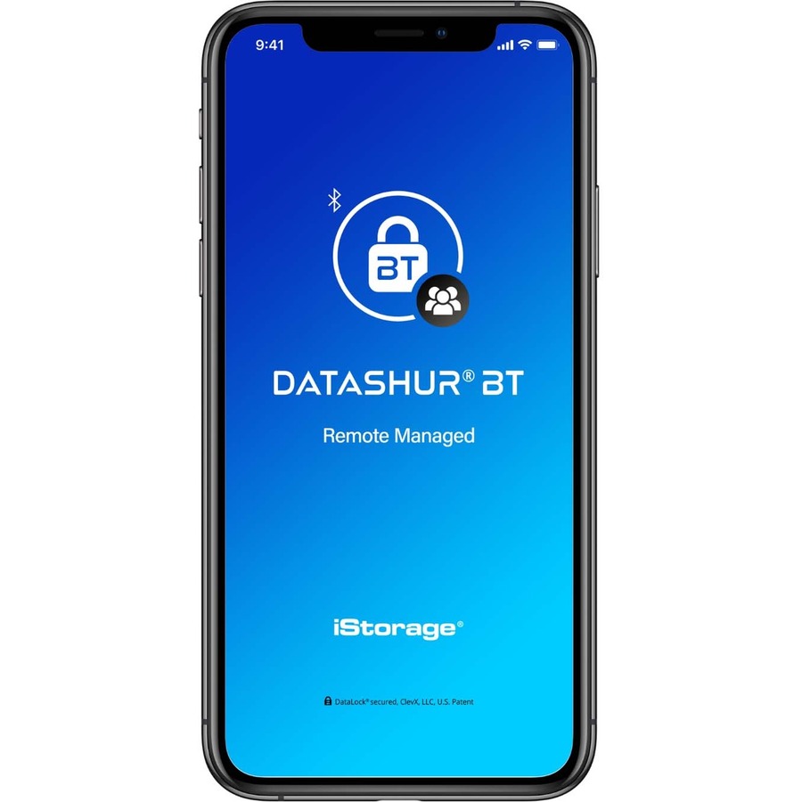 iStorage datAshur BT 16 GB | FIPS 140-2 Level 3 Certified | AES-XTS 256-bit full disk hardware encryption | Encrypted Secure Flash Drive | Unlock using your smartphone via bluetooth | Remote Management Ready