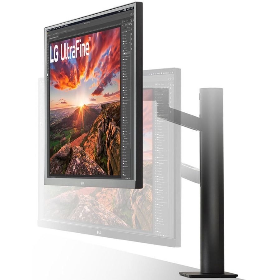 LG UltraFine 27BN88U-B 27" Class 4K UHD LCD Monitor - 16:9 - Textured Black