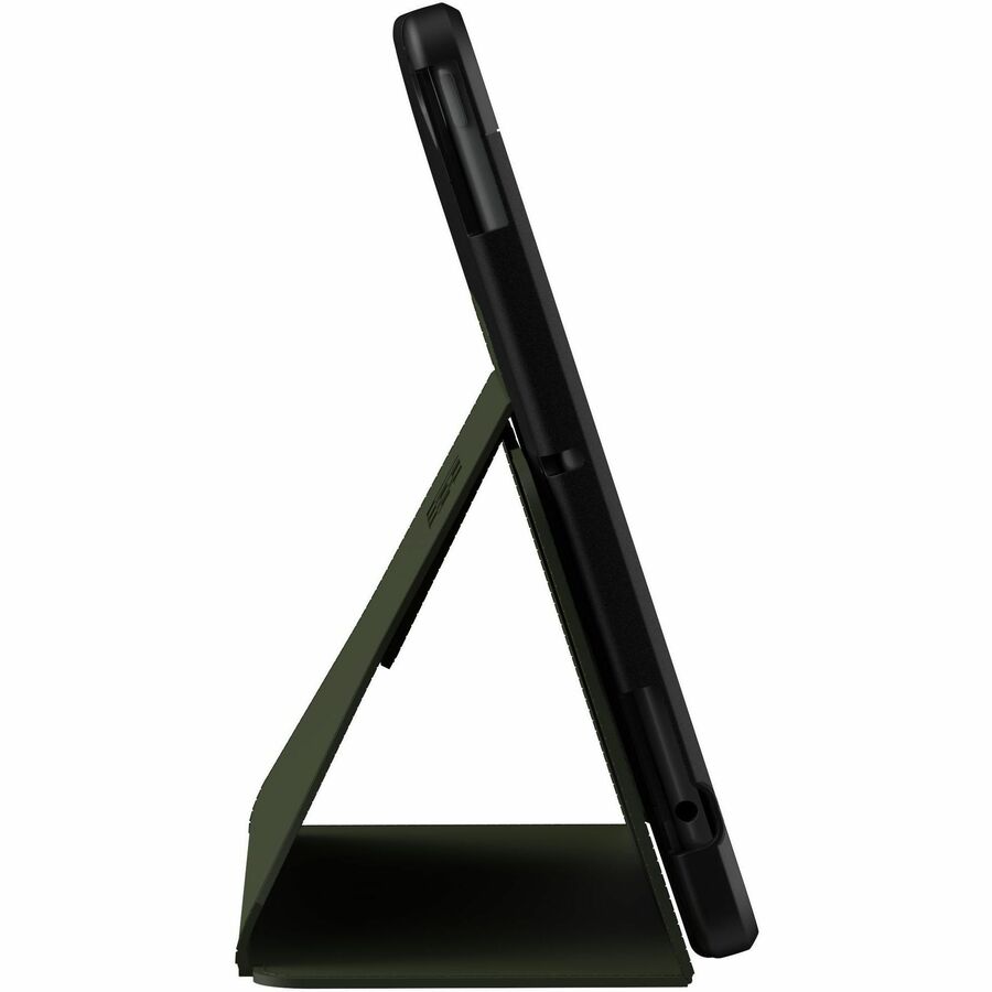 Urban Armor Gear Scout Carrying Case (Folio) for 10.2" Apple iPad (7th Generation), iPad (8th Generation), iPad (9th Generation) Tablet - Black