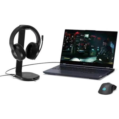 Lenovo Legion S600 Gaming Station - 11.69" Height x 4.57" Depth - Aluminum - Black