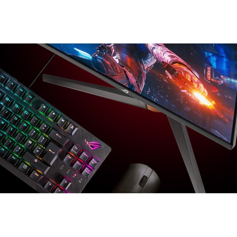 ASUS ROG Swift 27" 1440P Gaming Monitor (PG279QM) - QHD (2560 x 1440), Fast IPS, 240Hz, 1ms, G-SYNC, NVIDIA Reflex Latency Analyzer, DisplayHDR400, Eye Care, HDMI, DisplayPort, USB, Height Adjustable